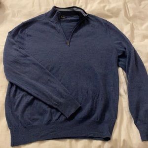 Brooks Brothers quarter zip sweater